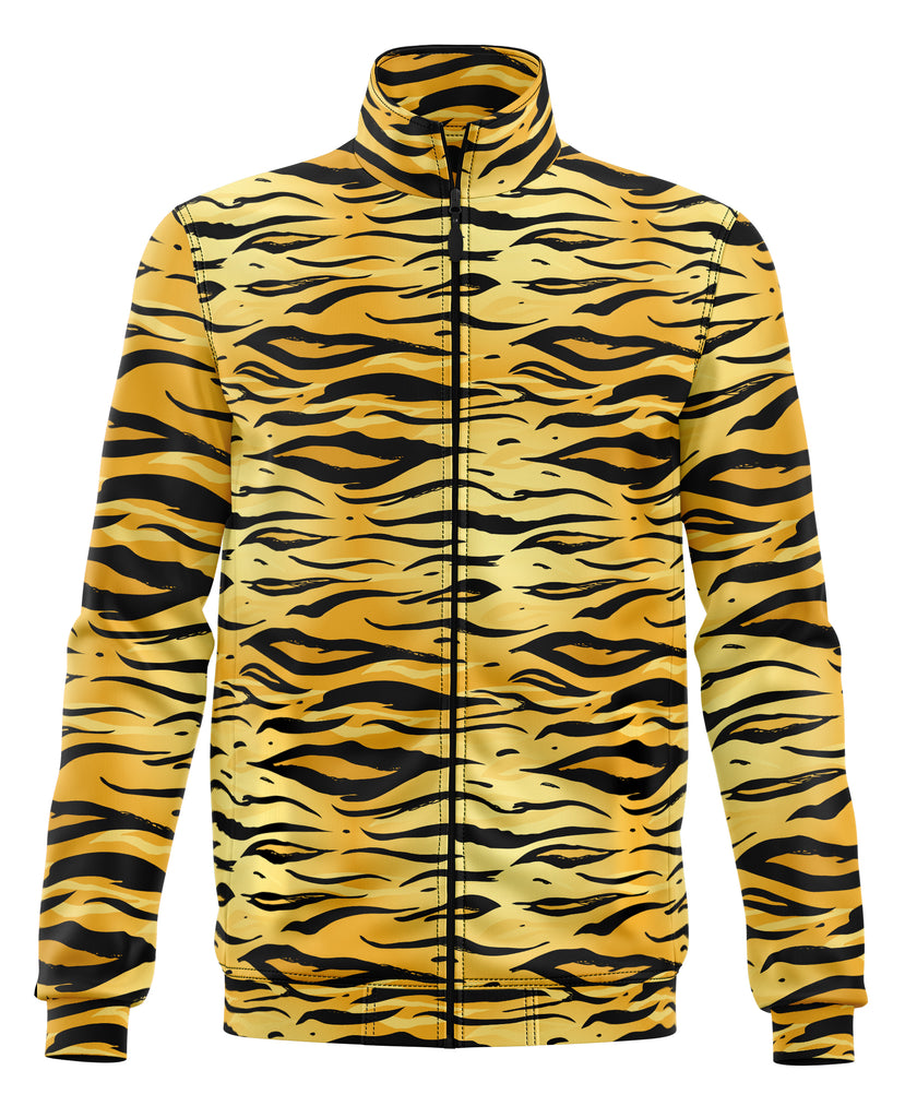 Tiger Animal Print Stag Tracksuit Jacket
